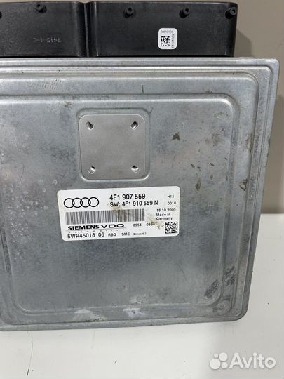 Эбу двигателя 4F1910559N Ауди А6 С6 3.2 AUK