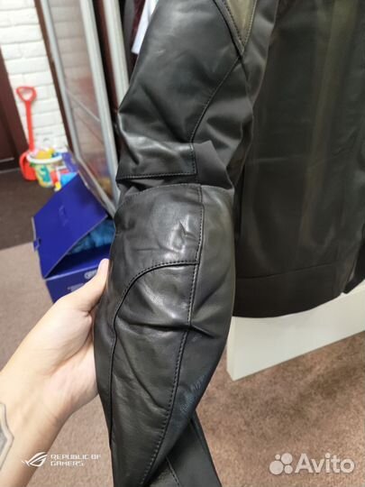 Женская мотокуртка кожа MCP