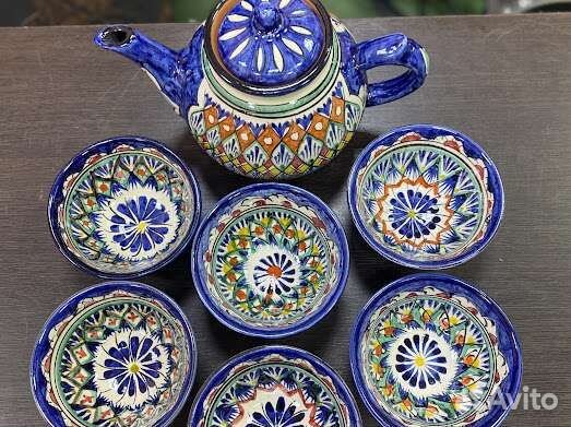 Сервис узбекский на 6 персон