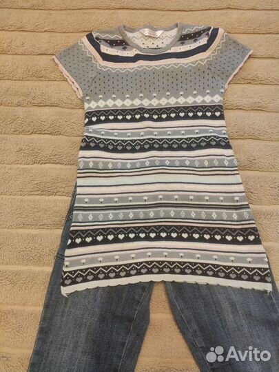 Вещи пакетом на девочку 122-128