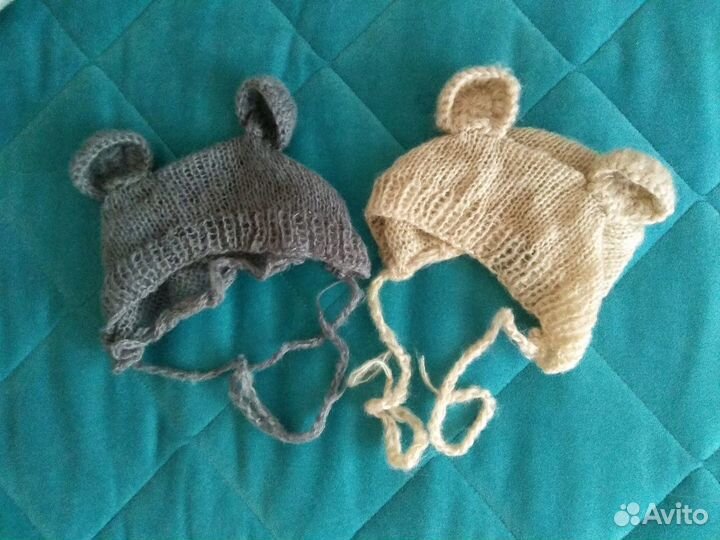 Шапочки для фотосессии двойни.(близнецов)