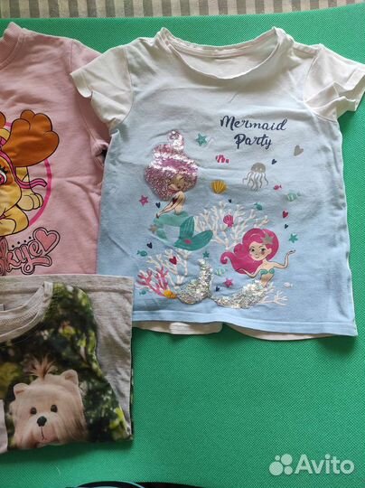 Вещи пакетом на девочку 110