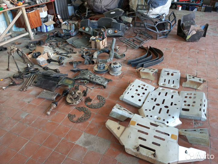 Разбор квадроцыкла