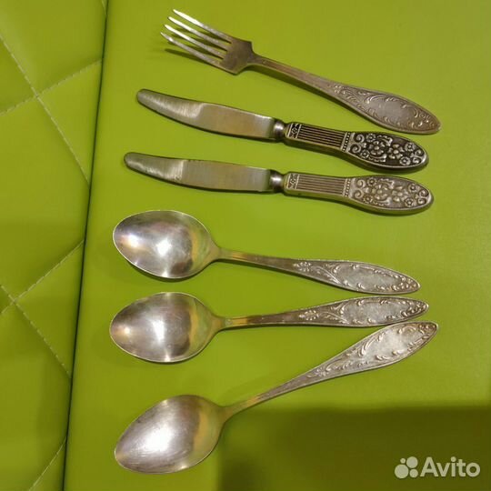 Столовые предметы мельхиор