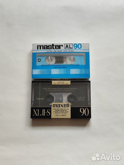 Аудиокассета Maxell Master кассета запечатанная