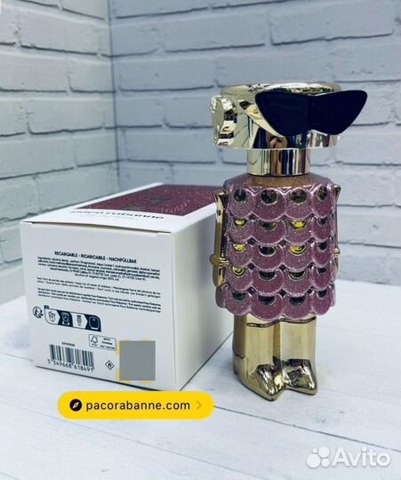 Духи женские Paco Rabanne Fame Blooming Pink 80 ml