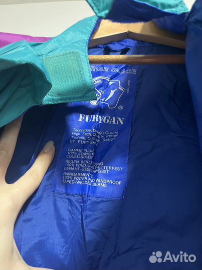 Винтажный горнолыжный комбинезон