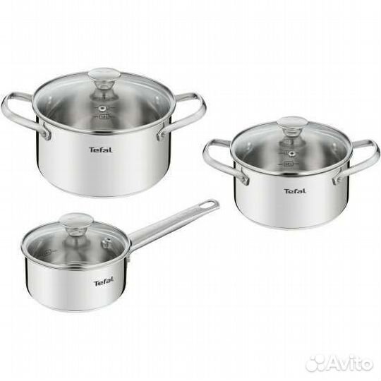 Набор кастрюль Tefal Cook Eat B864SA74 6 предметов