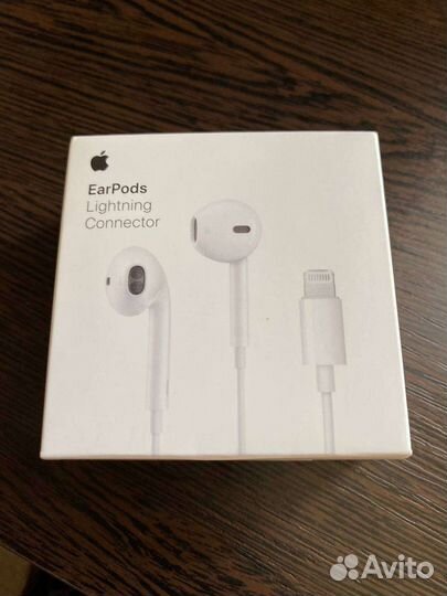 Наушники apple earpods lightning