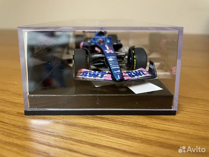 F1 Formula 1 Alonso Alpine Minichamps 1 43