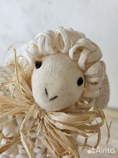 Овечка декоративная 15*17см