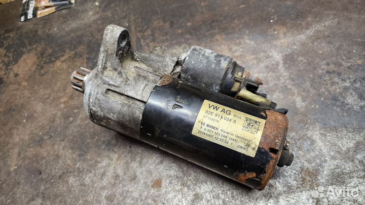 Стартер VW T6 2.0 TDI caac DSG