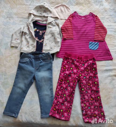 Вещи на девочку 80-86см