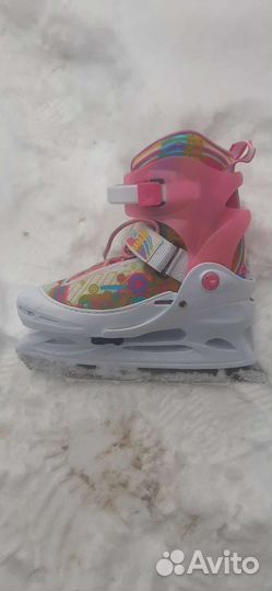 Коньки для девочки 34-37 размер