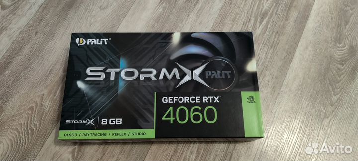 Palit GeForce RTX 4060 StormX новая