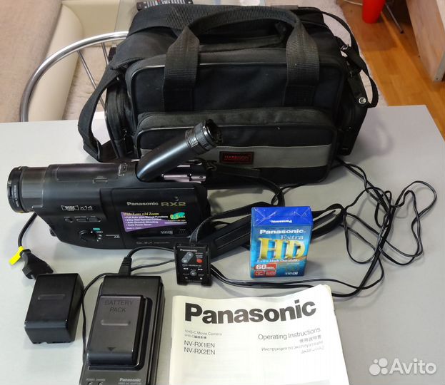 Видеокамера Panasonic RX2+сумка+кассеты