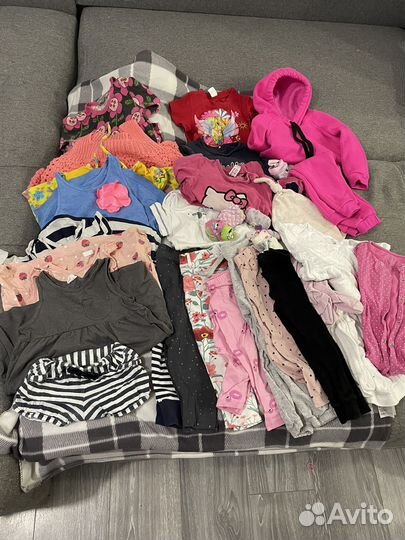 Детские вещи пакетом для девочек