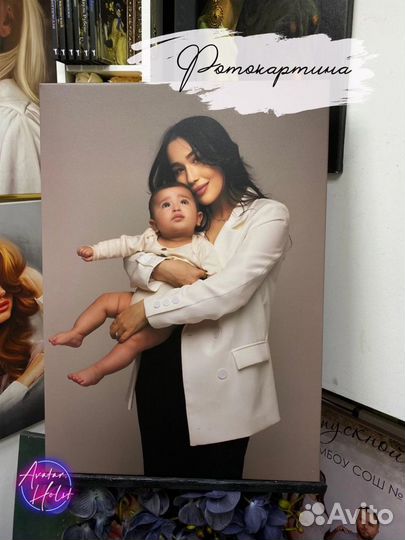 Портрет по фото на холсте на заказ Сочи