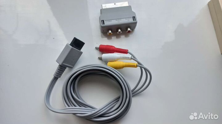 Кабель для Nintendo Wii со scart адаптером