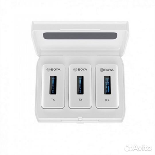 Беспроводная микрофонная система Boya BY-XM6-K2W