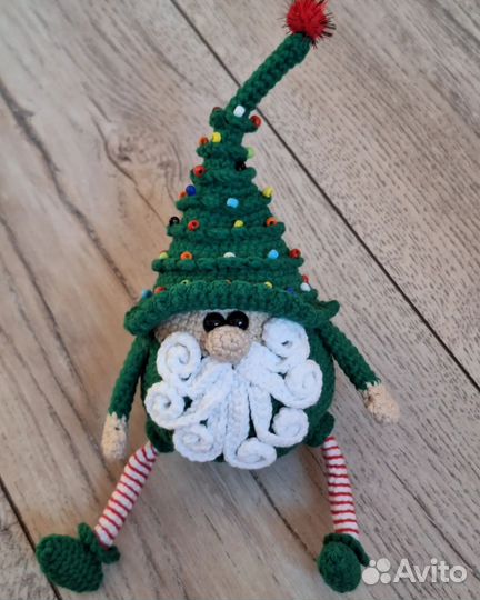 Игрушка-сувенир дед мороз новогодняя