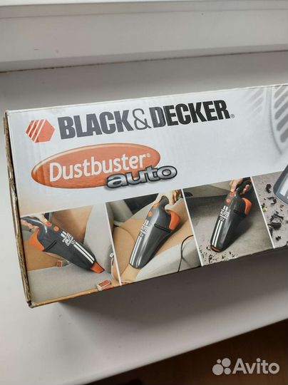 Пылесос Новый Автомобильный Black & Decker AV1205