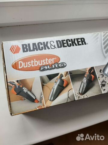 Пылесос Новый Автомобильный Black & Decker AV1205