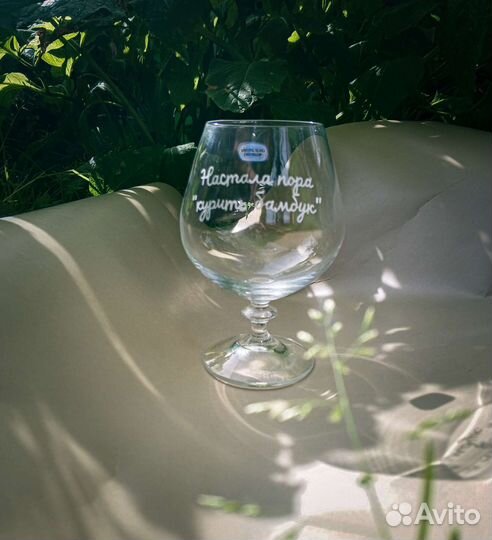 Бокалы с ручной гравировкой