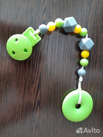 Держатель для пустышки + грызунок