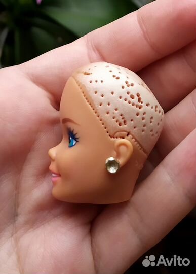Голова кукла Барби Barbie гимнастка винтаж