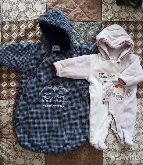 Комбинезоны демисезонные 56 62