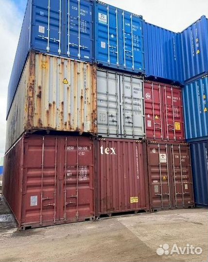 Морские контейнеры уже сегодня