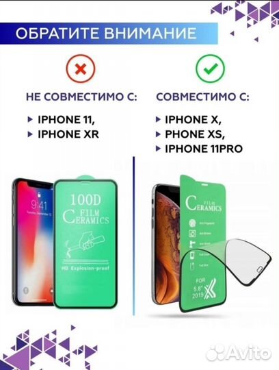 Противоударная защитная пленка для iPhone