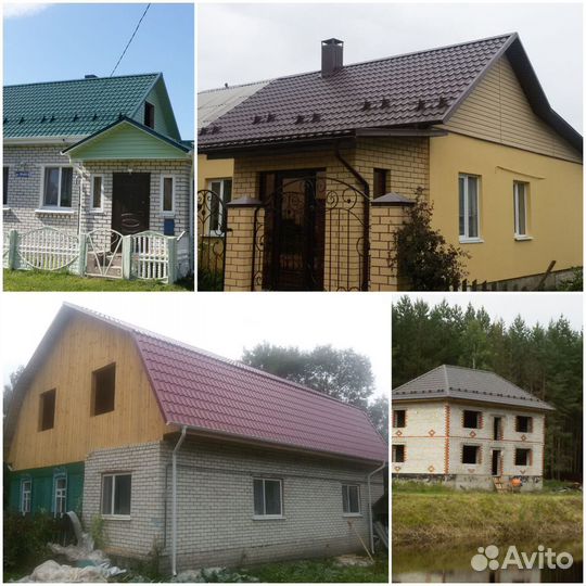 Кровельные работы. Ремонт кровли. Монтаж. Под ключ