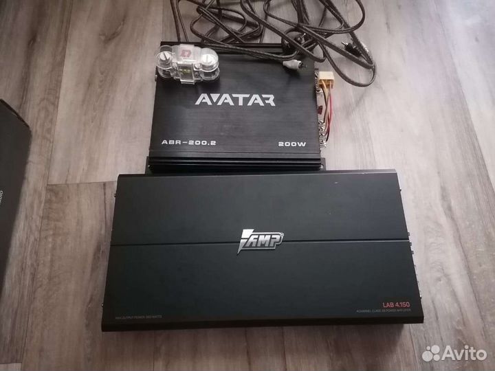 Комплект автозвука бу