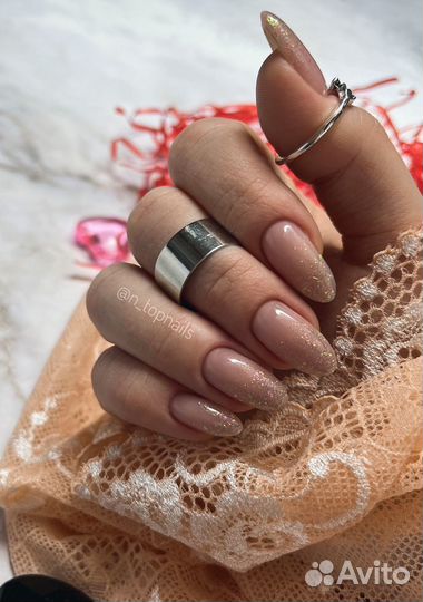 Маникюр+покрытие гель-лак, наращивание