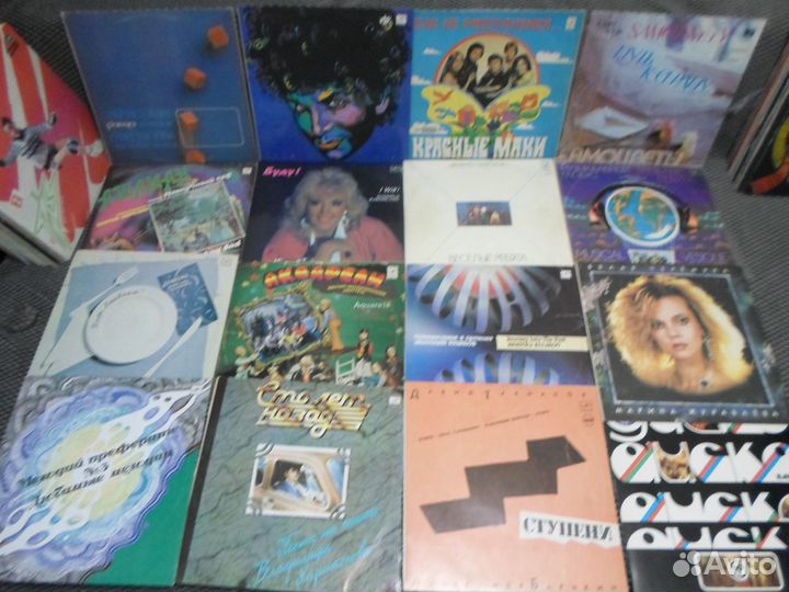 Пластинки Мелодия русское