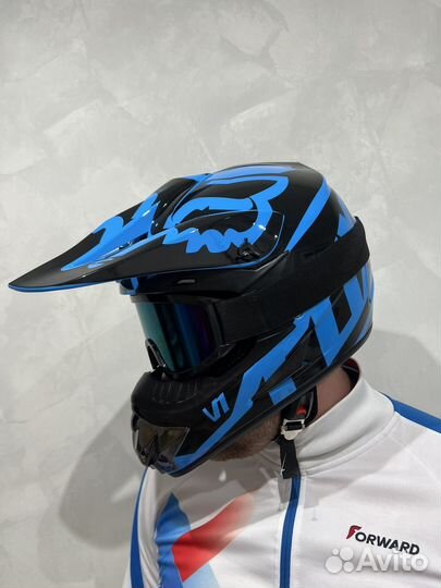 Мотошлем кроссовый FOX