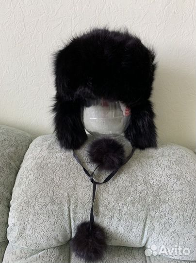 Шапка зимняя меховая женская
