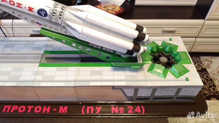 Протон-М на стартовом столе
