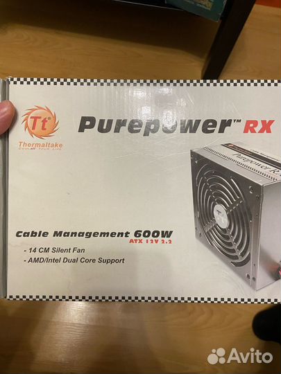 Блок питания Thermaltake Purepower RX 600w