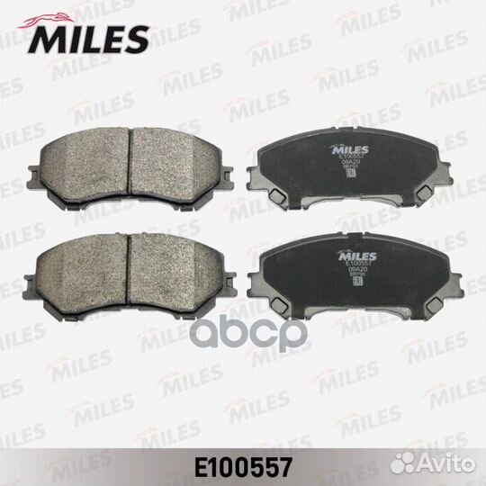 Колодки тормозные передние (Смесь Semi-Metallic