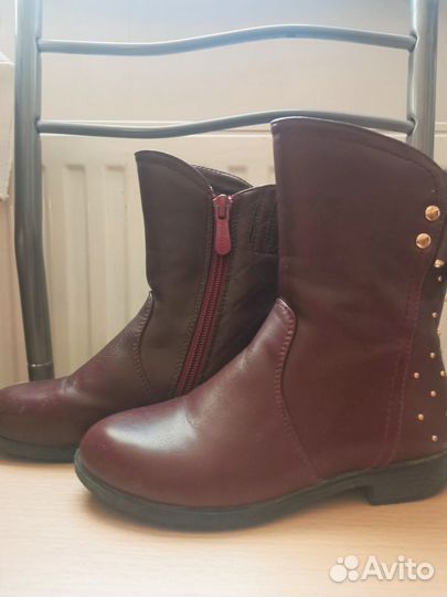 Красивые демисезонные сапожки для девочки, р. 27