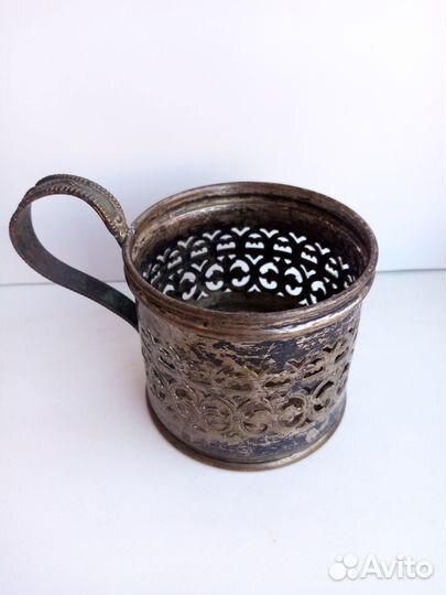 Подстаканник Warszawa WMF B.Buch 6 антиквариат RRR