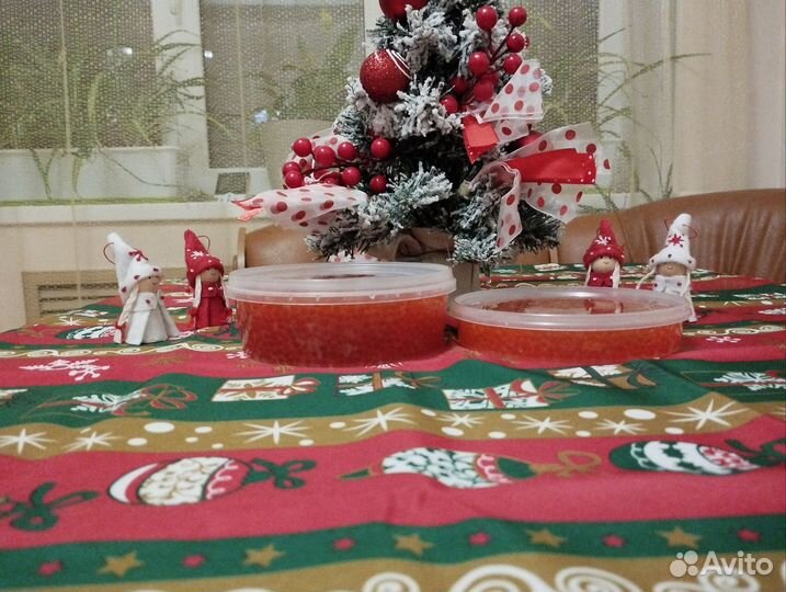 Красная икра горбуши