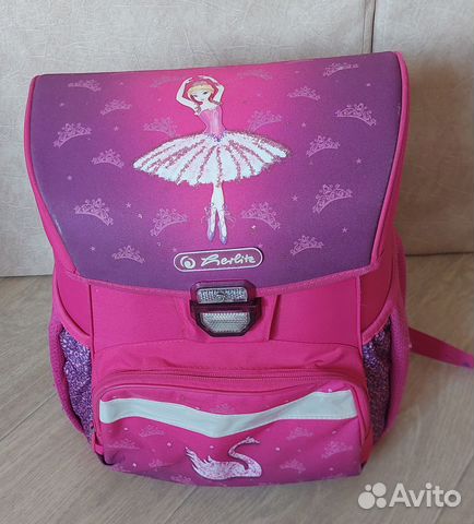 Рюкзак для девочки Herlitz + мешок для обуви