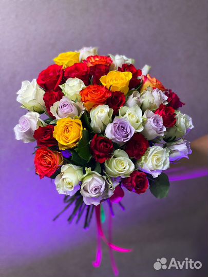 101 роза букеты доставка