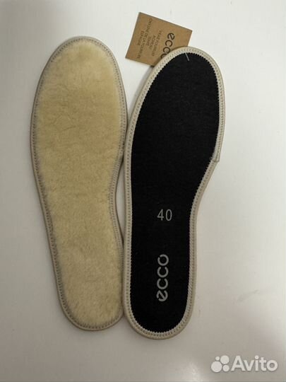 40 Зимние стельки ecco
