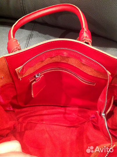 Сумка женская кожаная