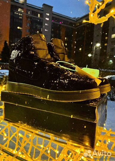 Кроссовки Nike Air Jordan тёплые (Арт.87125)